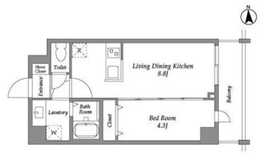 ザ・グラヴィティ新宿 312