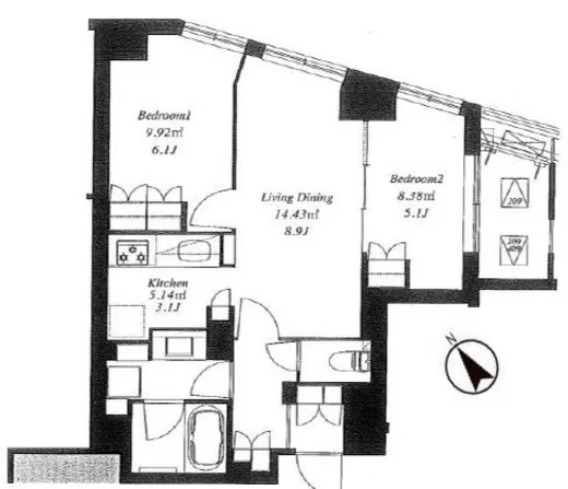 フレンシア田端南 108