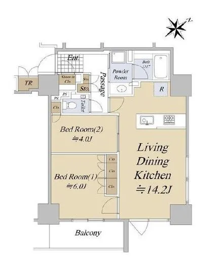 品川タワーレジデンス 11階 56.57㎡