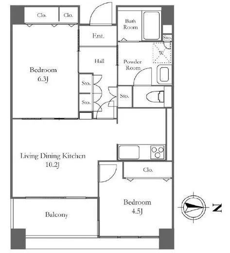 リバーシティ２１イーストタワーズ２ 3303