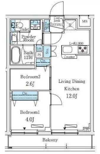 プライムブリス中野富士見町Ⅰ 405