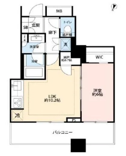 Ｂｒｉｌｌｉａ大井町　ＬＡ　ＶＩＥ　ＥＮ　ＴＯＷＥＲ 23階 42.91㎡