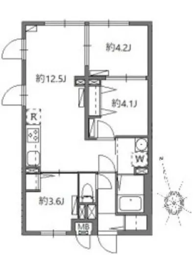 ソラシアレジデンス学芸大学Ⅱ 201