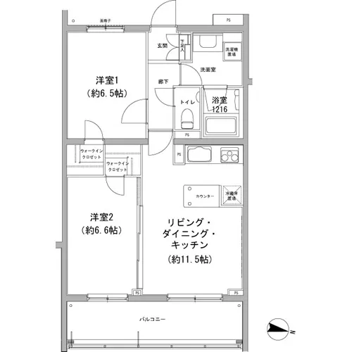 ヒューリックコート雪が谷 416
