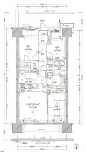 オーベルグランディオ品川勝島 16階 71.46㎡