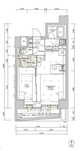 SYFORME SUMIYOSHIⅢ (シーフォルム住吉3) 6階 42.11㎡