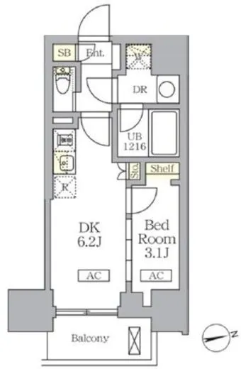ザ・ライオンズフォーシア文京湯島 101