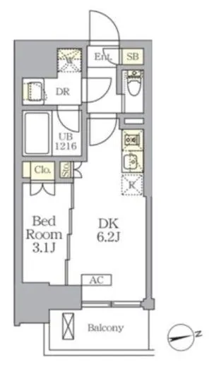 ザ・ライオンズフォーシア文京湯島 303