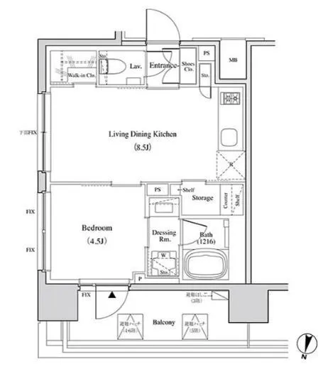 ザ・パークハビオ代々木 405