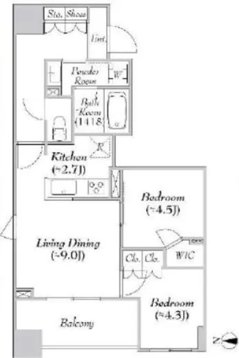 ASMACI MAISON両国Ⅱ (アスマチメゾン両国Ⅱ) 901