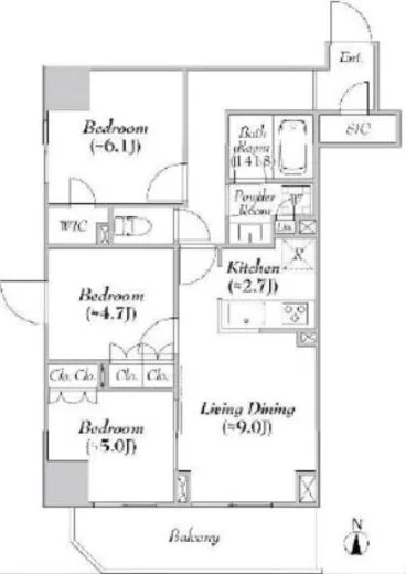 ASMACI MAISON両国Ⅱ (アスマチメゾン両国Ⅱ) 802