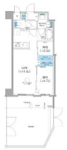 クレヴィアリグゼ西馬込 109