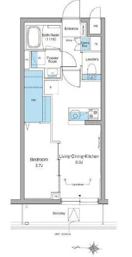 ルフォンリヴェント杉並永福 305