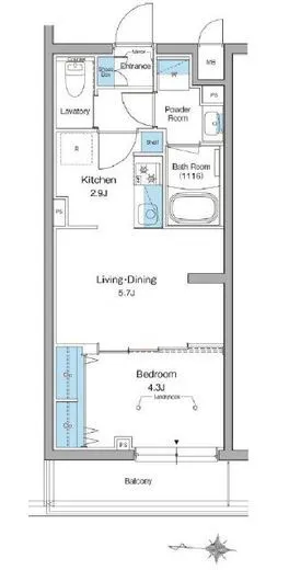 ルフォンリヴェント杉並永福 306