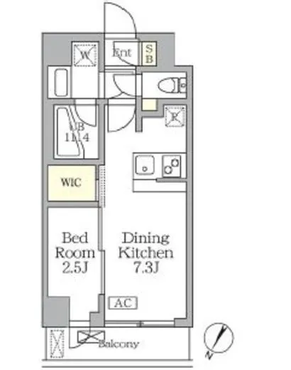 アジールコート三宿テラス 207