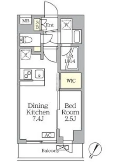 アジールコート三宿テラス 210