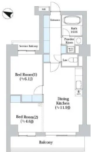 アーバンシティ音羽 1101