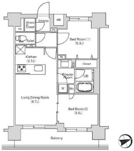エミリブ鷺ノ宮 403