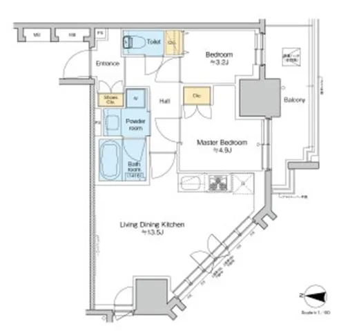 プラウドフラット錦糸町ウエスト 1204