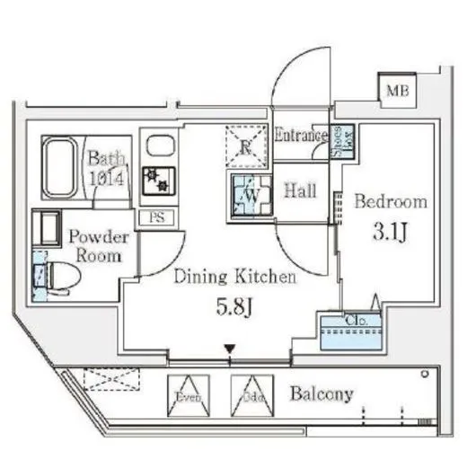 クラリティア文京湯島 1002