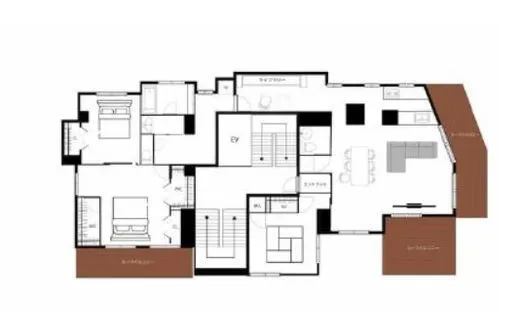 番町千鳥ヶ淵アビタシオン 9階 140.29㎡