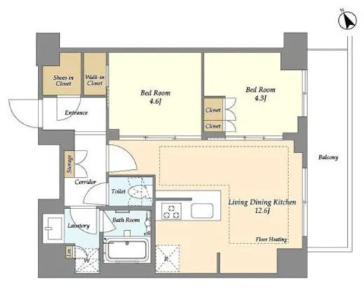 オアーゼ日暮里レジデンス 1008