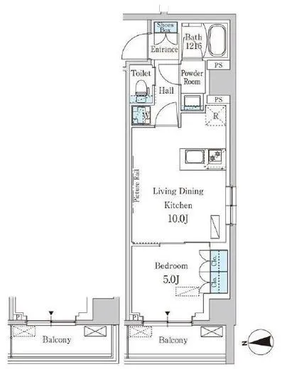 パークアクシス新宿西落合 201