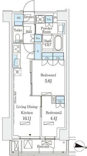 ロイヤルパークス赤羽サウス 603