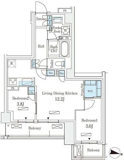 ロイヤルパークス赤羽サウス 702