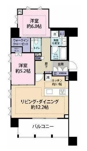 アトラス麻布十番 4階 63.95㎡