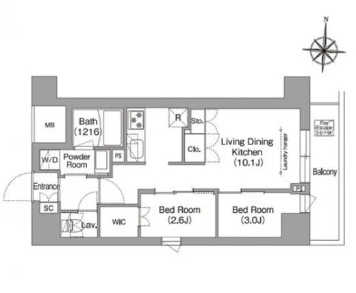 コンフォリア・リヴ南品川 901
