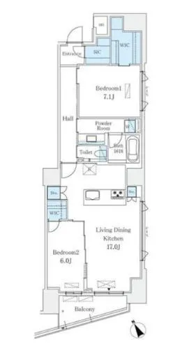 Ｌｅ　ＵｎＤｅｕｘ南青山 701