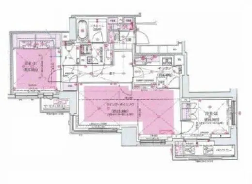 アトラス麻布台 16階 88.67㎡