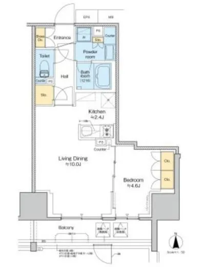 プラウドフラット四谷三丁目 905
