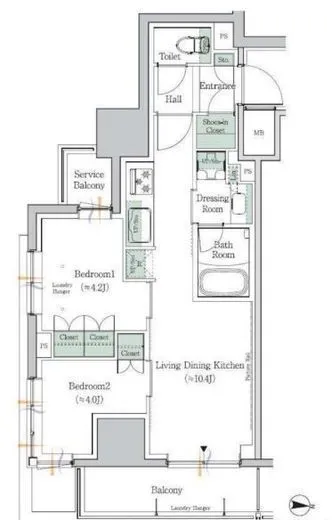 ワンルーフレジデンス中野南台 1201