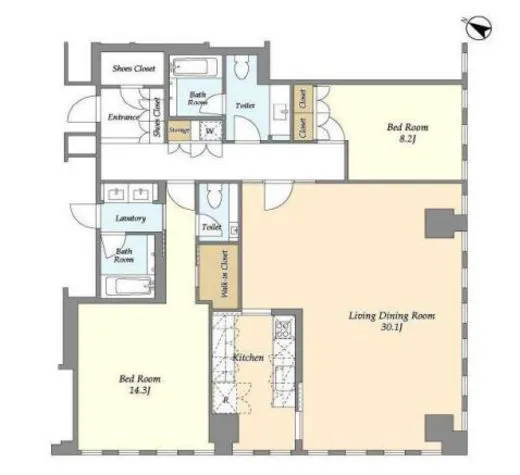 プルデンシャルタワーレジデンス 3605