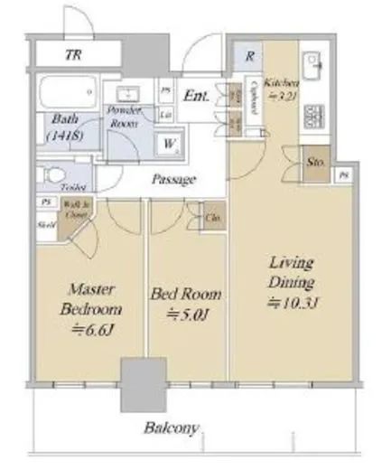 パークタワー西新宿 25F1