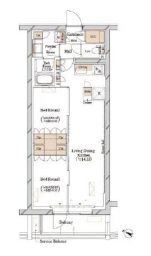 ブランシエスタ目黒中央町 408