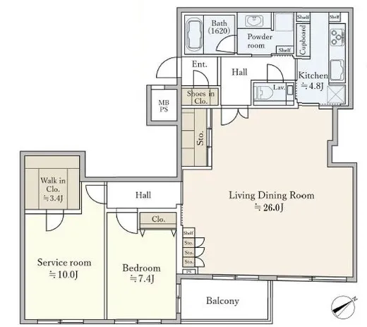 サンウッド白金三光坂 1階 112.71㎡