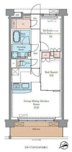 ラグゼナ平井ノース 503