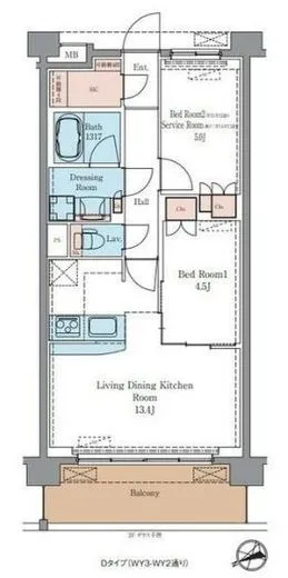 ラグゼナ平井ノース 302