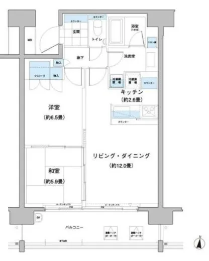 ガーデニエール砧レジデンス 705