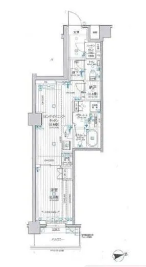 パレステージ文京江戸川橋 5階 42.24㎡