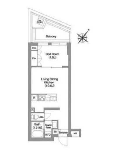 コンフォリア・リヴ渋谷本町 401