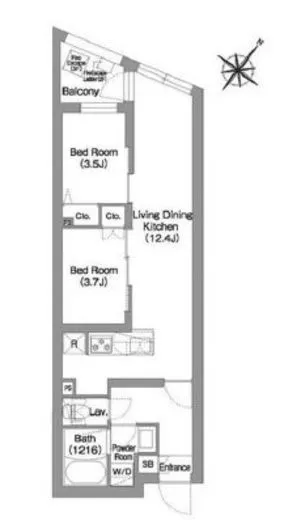 コンフォリア・リヴ渋谷本町 301