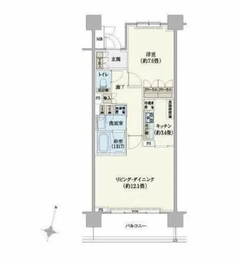 リージア経堂テラスガーデン 908