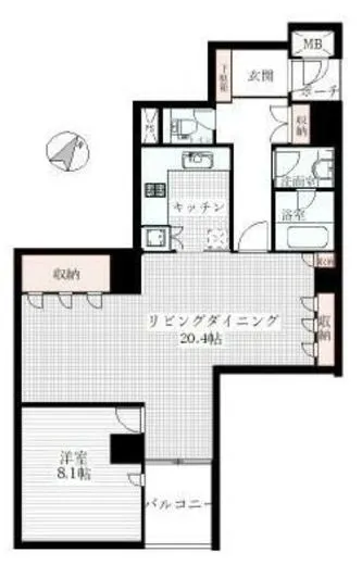 ニューライフ一番町 6階 77.25㎡