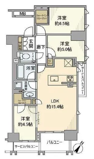 ブリリア練馬春日町 2階 70.79㎡