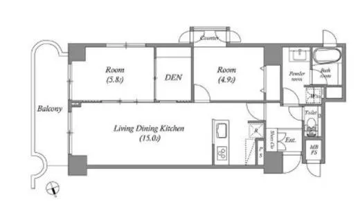 コスモリード大森西 1002