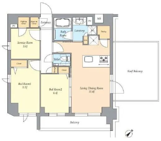 ＡＩＦＬＡＴ渋谷西原 602